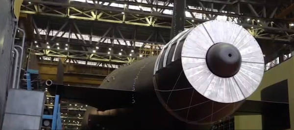 富邦速配 可搭载“波塞冬”核动力无人潜航器 俄新一艘核潜艇出坞